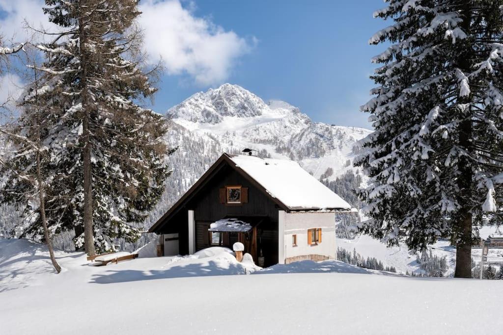 Villa Gemuetliche Huette In Den Bergen Sonnenalpe Nassfeld Esterno foto