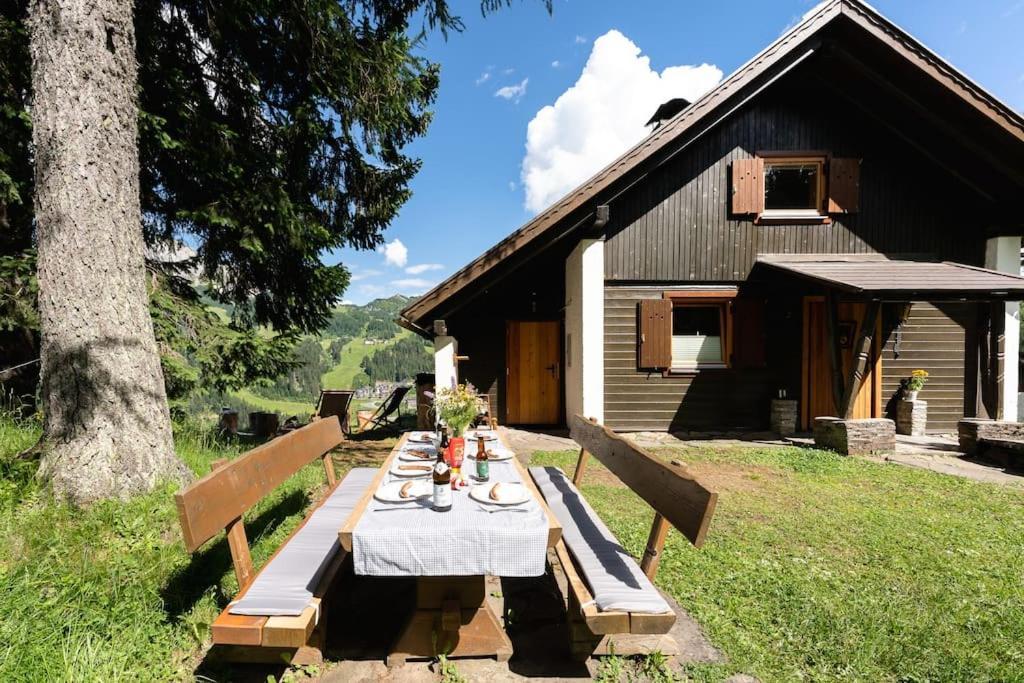 Villa Gemuetliche Huette In Den Bergen Sonnenalpe Nassfeld Esterno foto