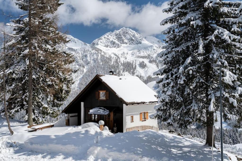 Villa Gemuetliche Huette In Den Bergen Sonnenalpe Nassfeld Esterno foto